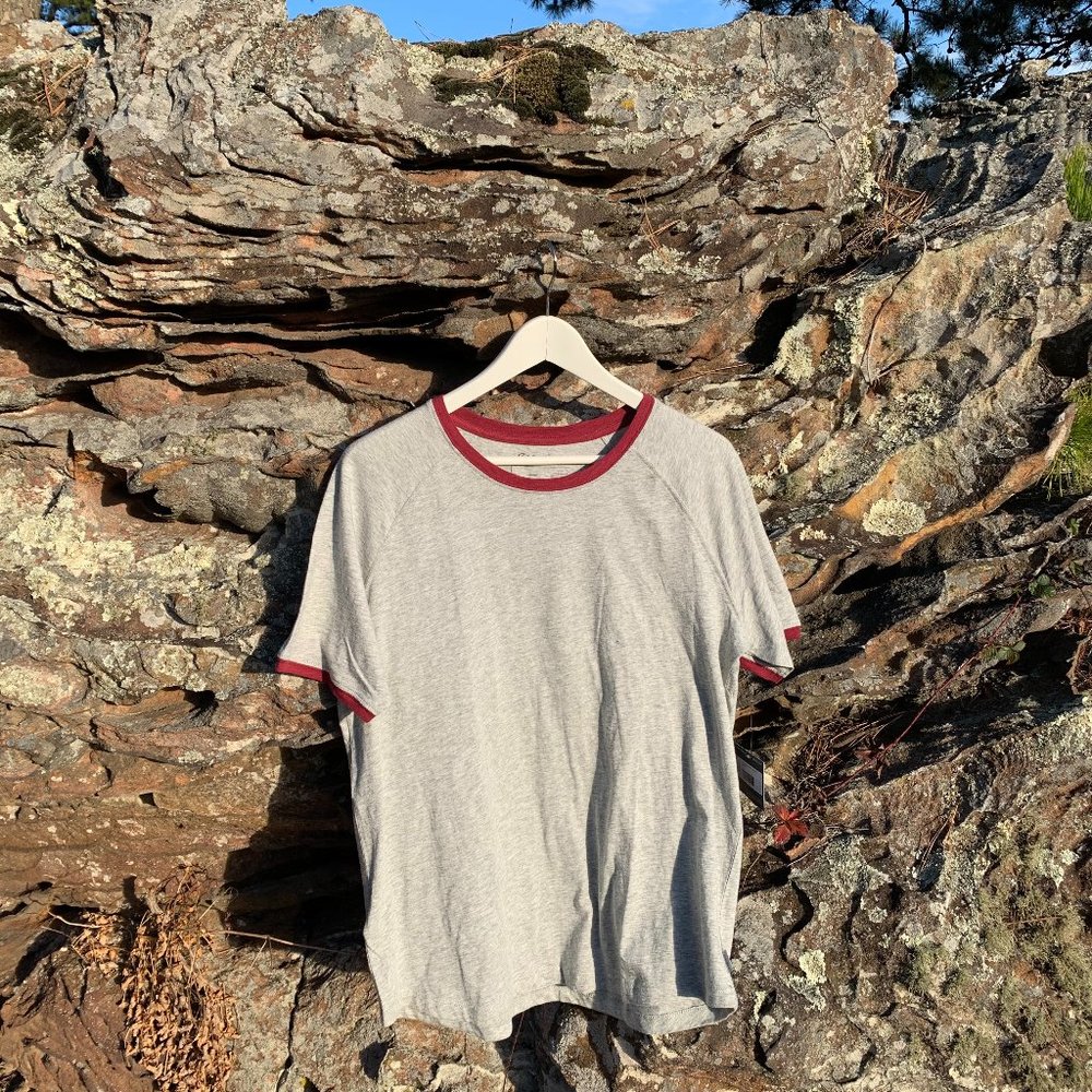 Eddie Bauer Men's Legend Wash Ringer Tee sz TL NWT